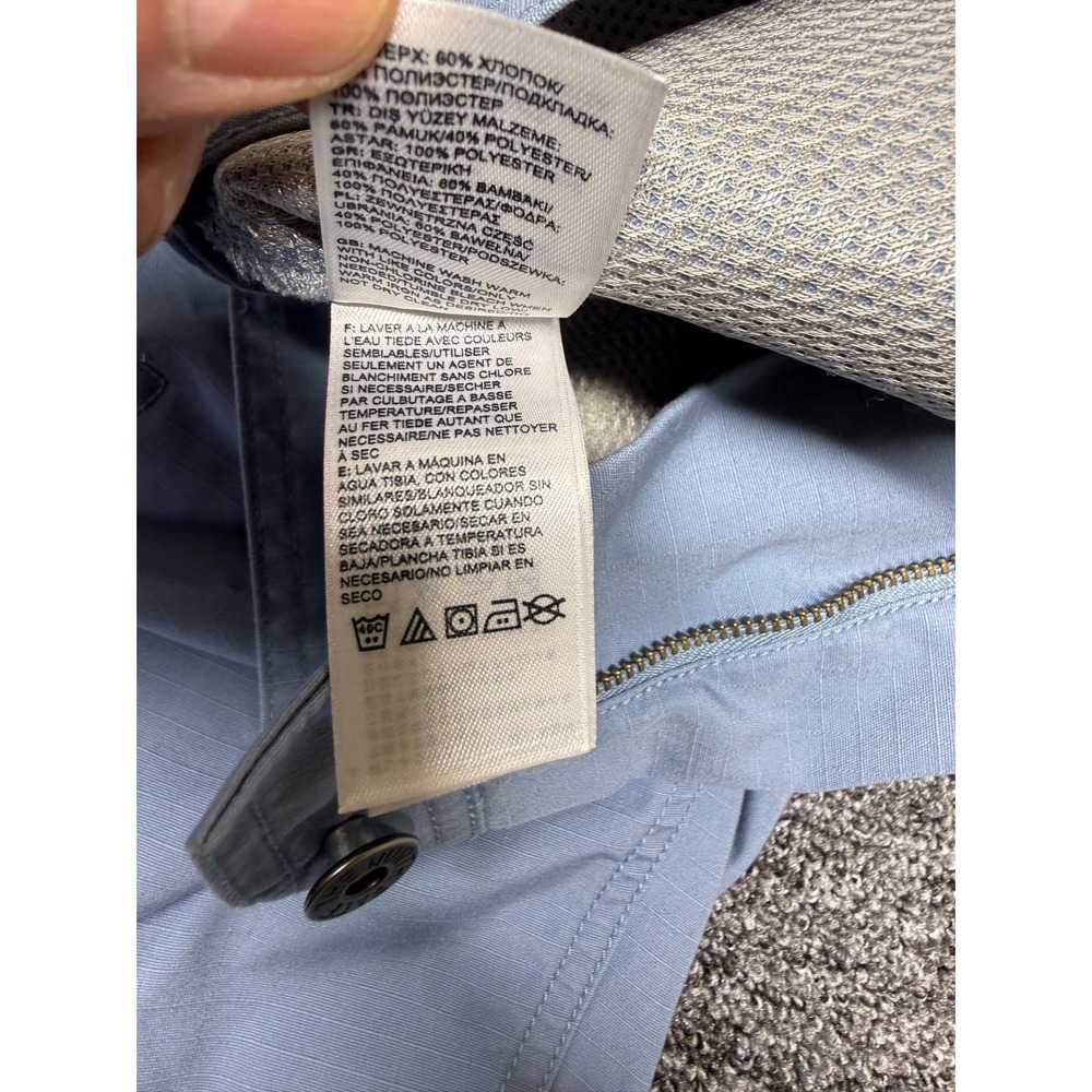 The North Face Mens Light Blue Ripstop Cargo Shorts Size 40 R Hiking Utility - Picture 3 of 10